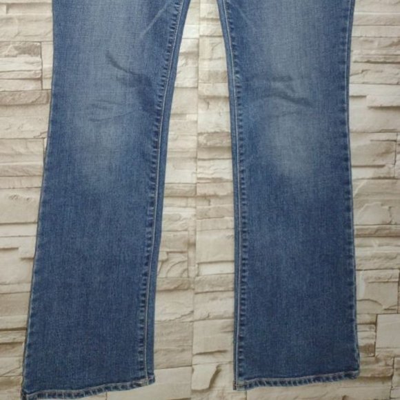 Old Navy Original, High Rise, ladies' Blue Denim Jeans, Tall, 28" Waist - Picture 3 of 11